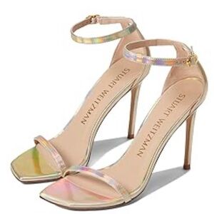 🌹STUART WEITZMAN🌹 Nudistcurve Ankle Strap Sandal Size: 6